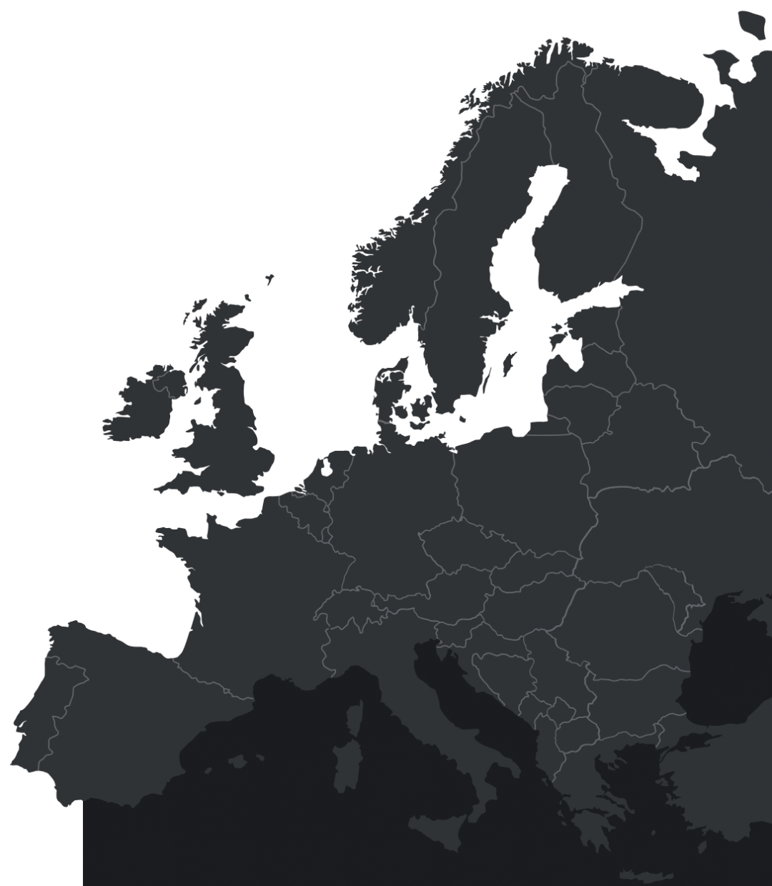 Europe map hotspots - Export