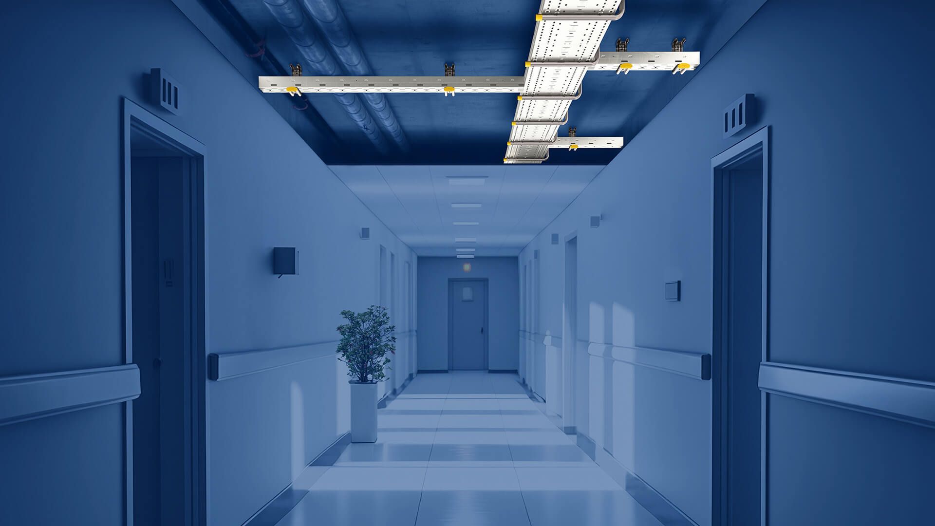 Aluminium-Kabelrinnen